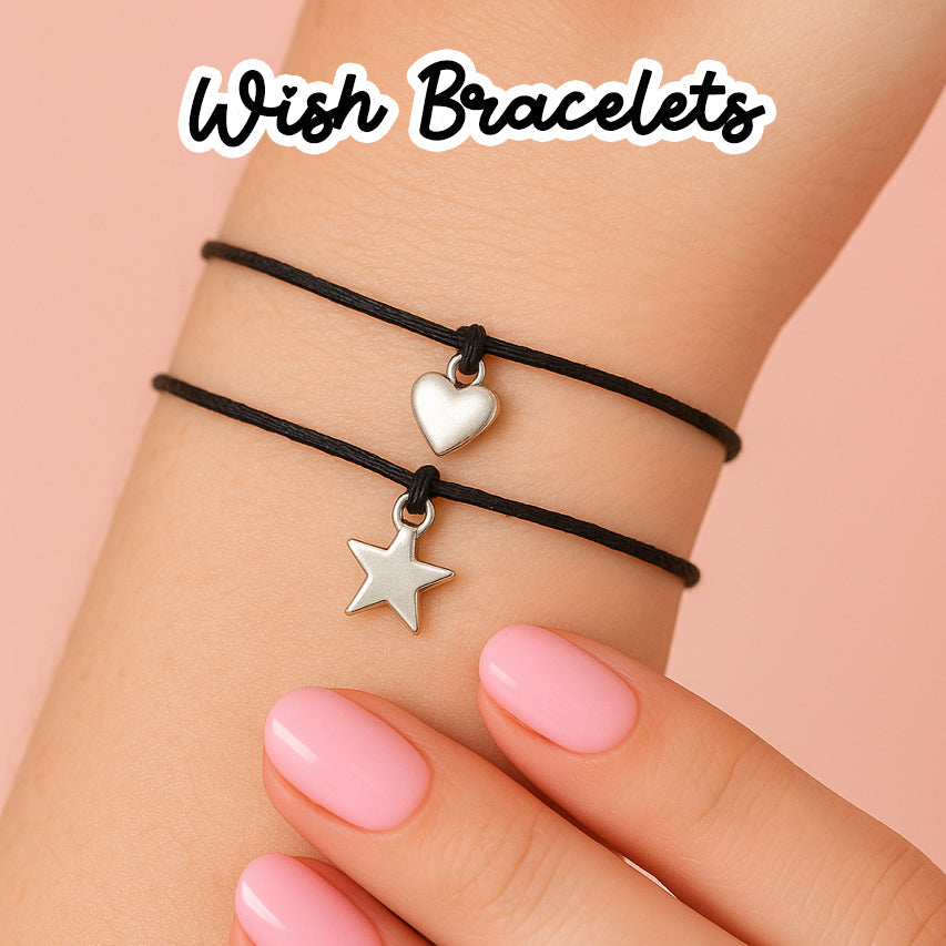 SALE - Wishstrings Bracelet - Personalized Initial Letter Bracelet | Gift Card Included | Meaningful Keepsake