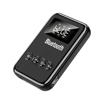 compare product Bluetooth 5.0 Receiver Transmitter 2 In 1 Adapter Computer Speaker Car FM, Black