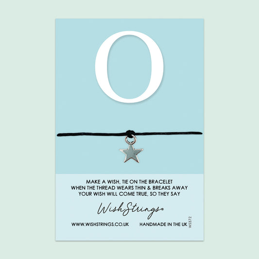 SALE - Wishstrings Letter Bracelet – Personalized Initial Jewelry Gift | Gift Card Included