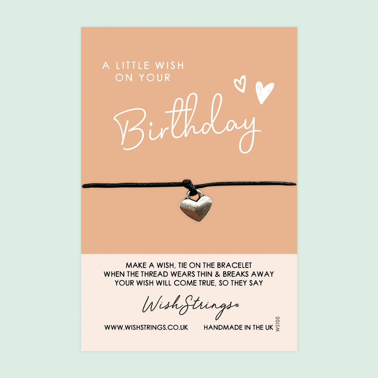 SALE - Birthday Wish Bracelet – Handmade Birthday Gift With Gift Card | Special Occasion Jewelry