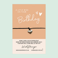 SALE - Birthday Wish Bracelet – Handmade Birthday Gift With Gift Card | Special Occasion Jewelry
