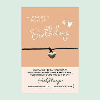 compare product SALE - Birthday Wish Bracelet – Handmade Birthday Gift With Gift Card | Special Occasion Jewelry