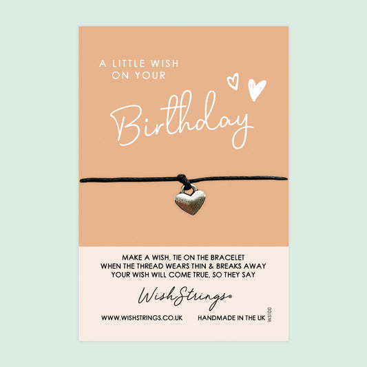 SALE - Birthday Wish Bracelet – Handmade Birthday Gift With Gift Card | Special Occasion Jewelry